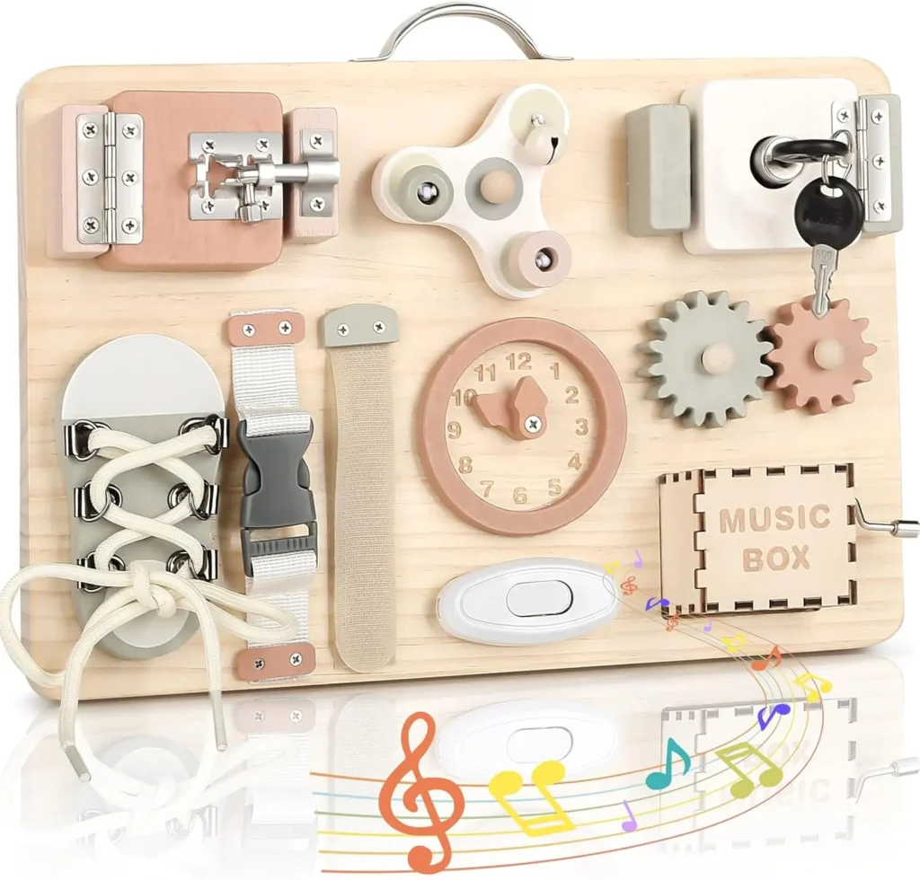 Joyreal Pannello Sensoriale Bambini Montessori