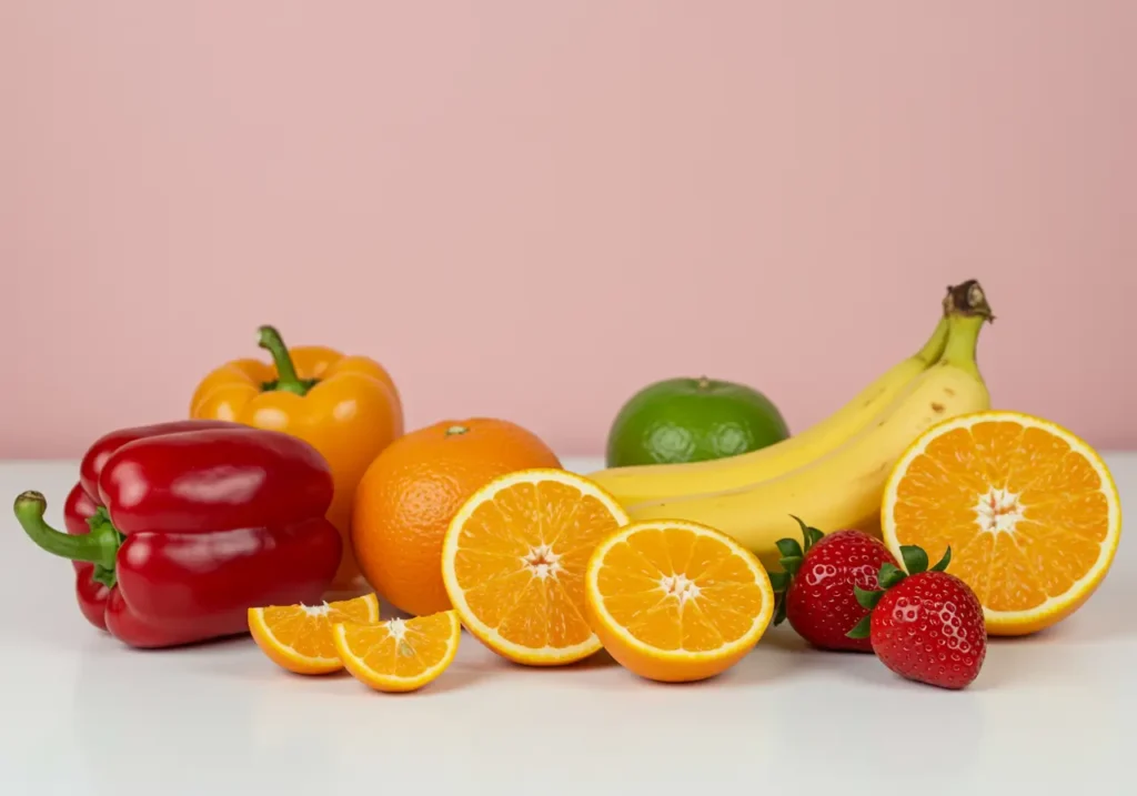 Frutta e verdura colorate adatte ai bambini piccoli